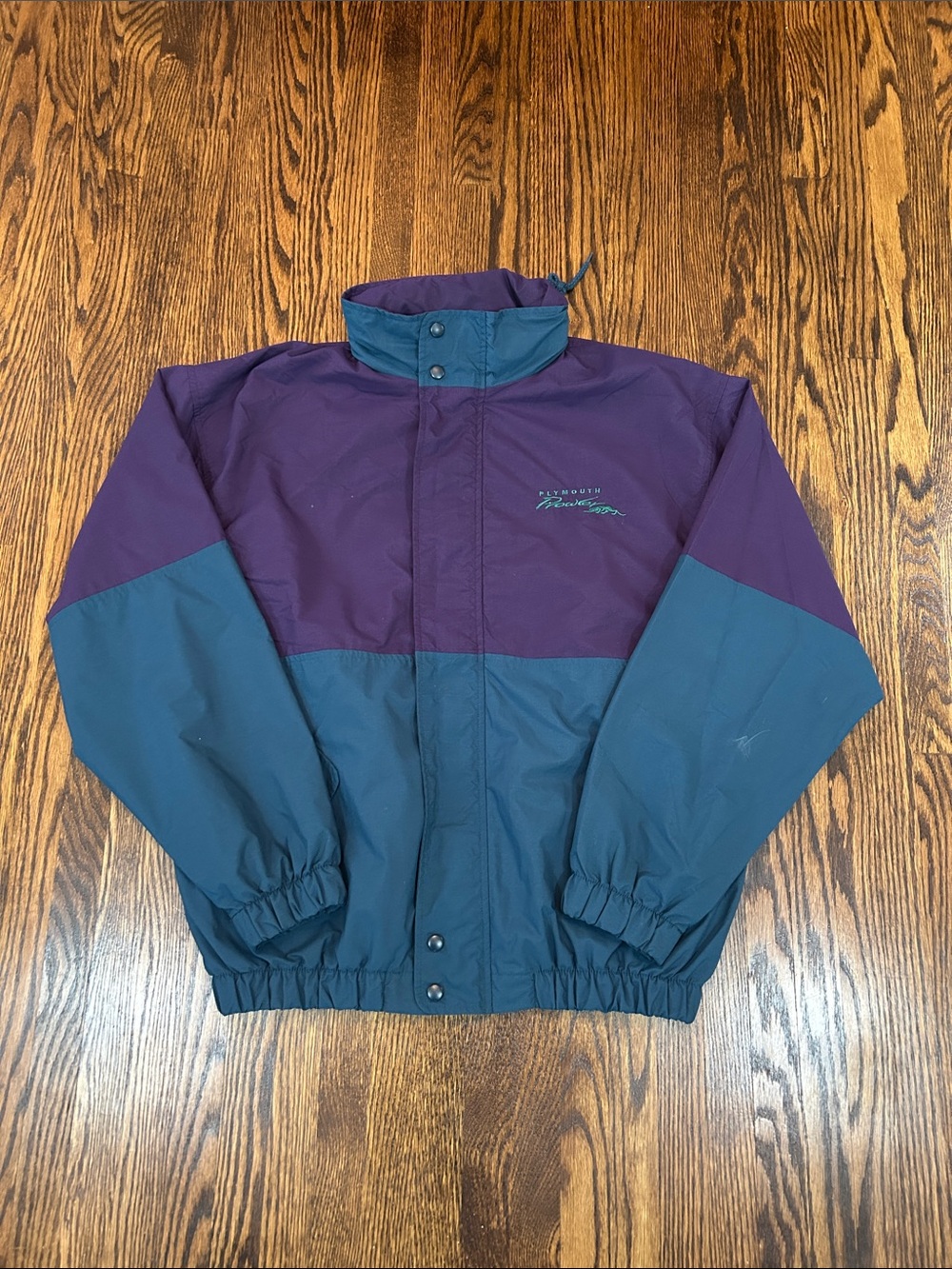 Vintage Y2K Two Tone Light Fall Jacket
